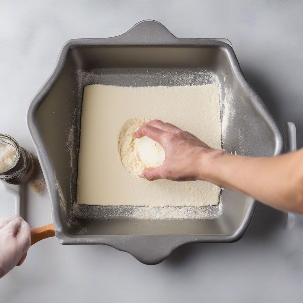 Baking Pan Preparation