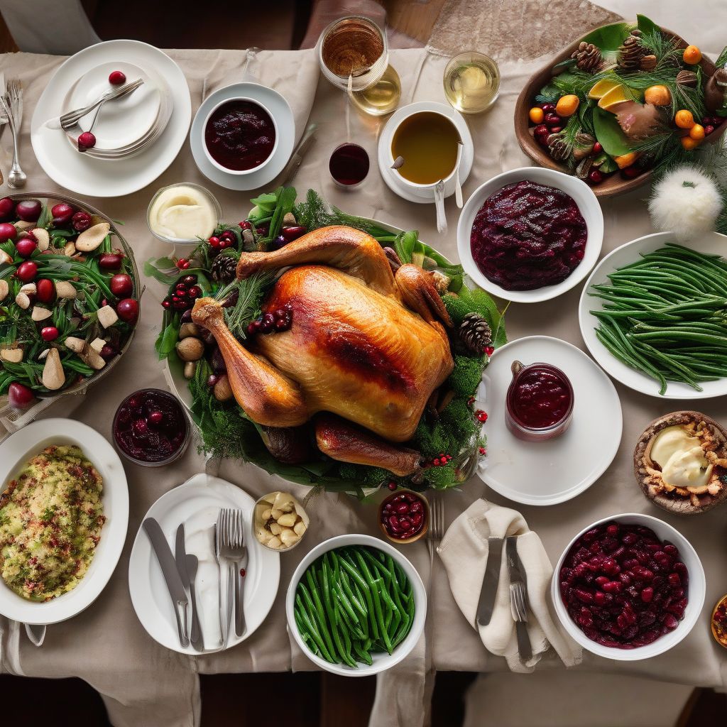 Holiday Dinner Spread